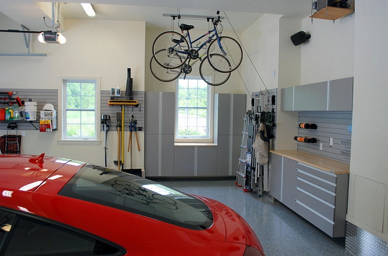 Add some two-wheeled fun to your car garage!