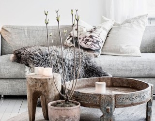 Reclaimed Tree Trunk Tables For The Eco-Friendly Home