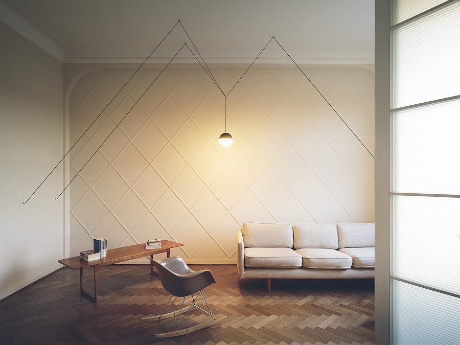 Create visual contrast with the award winning pendant lights from FLOS