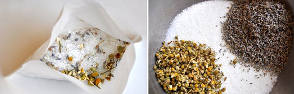 DIY bath tea