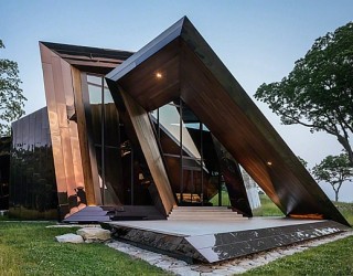 Stunning Sculptural Home Astonishes With Dramatic Design And Angular Features