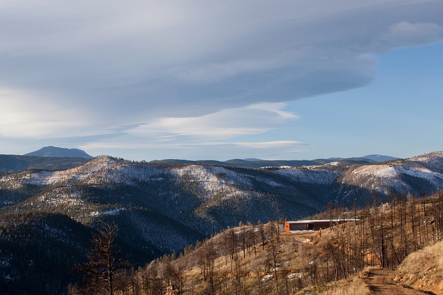 Fourmile Sky House from a distance