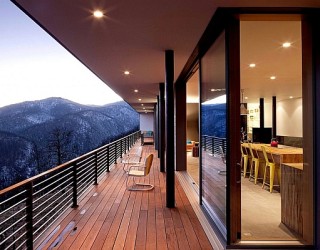 Majestic Mountain Views And Untamed Elements Shape The Fourmile Sky House