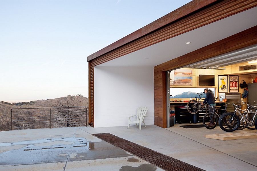 Garage for the mountain biking enthusiast