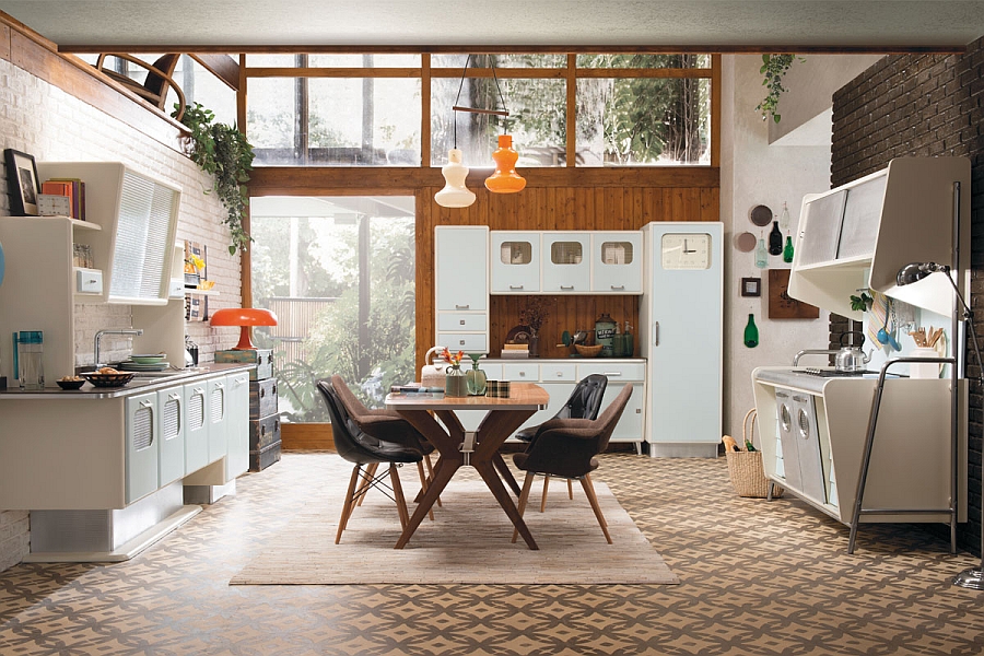 A Refreshingly Modern Take on a Classic Blue Kitchen Design