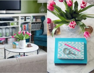 Furniture Makeovers with Contact Paper