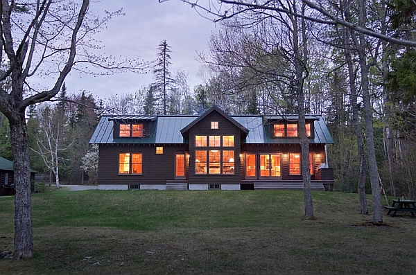 Lakeside cabin retreat