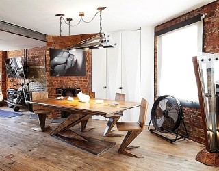 Exposed Brick Walls Meet Sustainable Modern Design In Splendid London Apartment