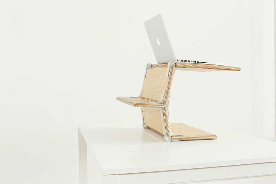 Modos Desk Stand makes for a dynamic work station