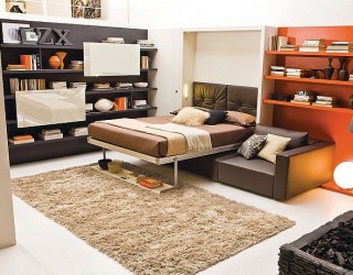 Transformable Murphy Bed Over Sofa Systems That Save Up On Ample Space