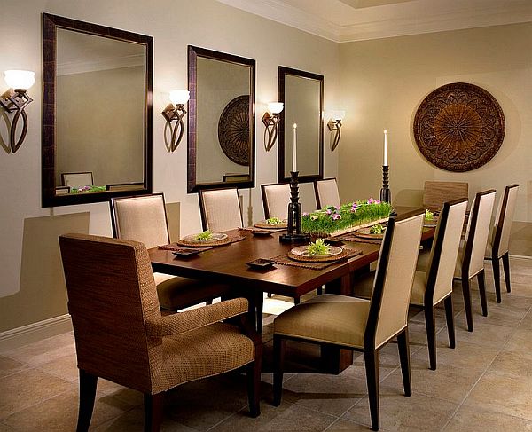 Sconce Lighting in the Dining Room
