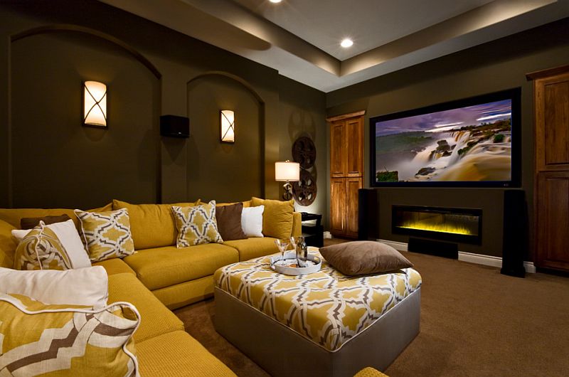 18+ Theater Room How to use wall sconces: design tips, ideas | Images ...