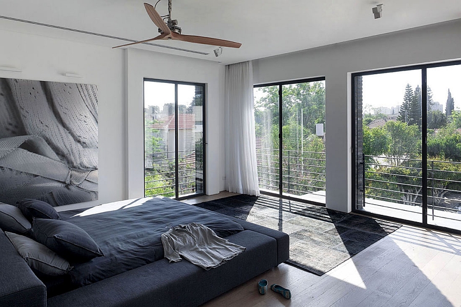 Serene bedroom in simple muted tones