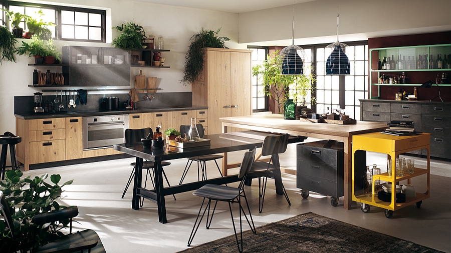 Social Kitchen from Diesel wih Scavolini