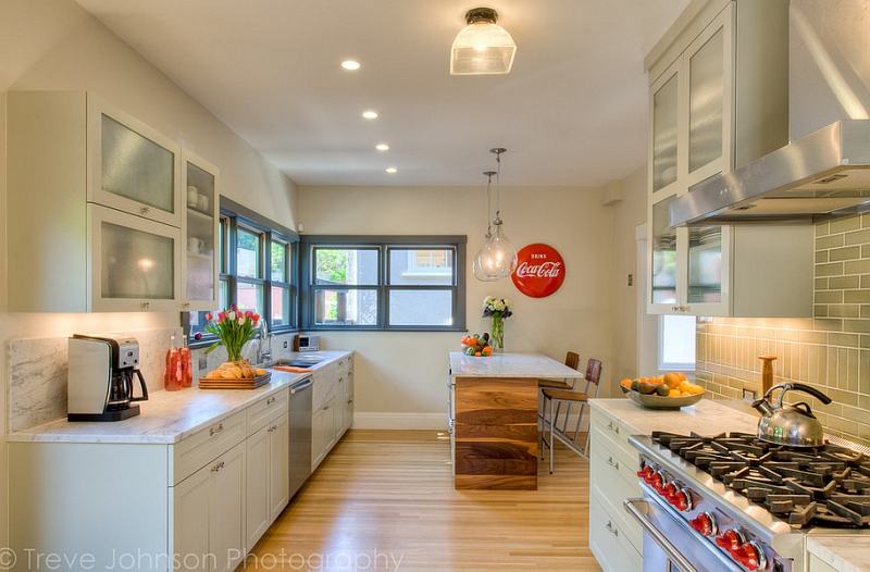 Striking Coca-Cola decor looks apt even in sleek, contemporary spaces