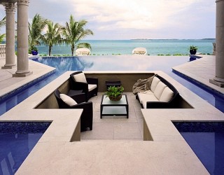 Elevate The Style Quotient Of Your Outdoor Lounge With Sunken Seating