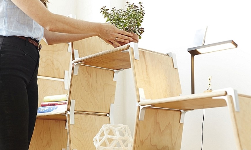 Modos: Tool-Free Modular Furniture System With Versatility And Sustainability