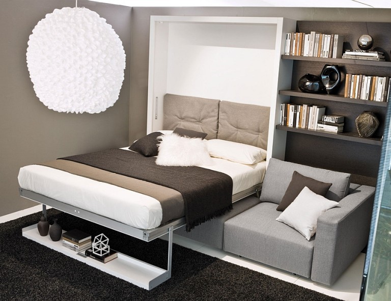 Transformable Murphy Bed Over Sofa Systems That Save Up On Ample Space ...
