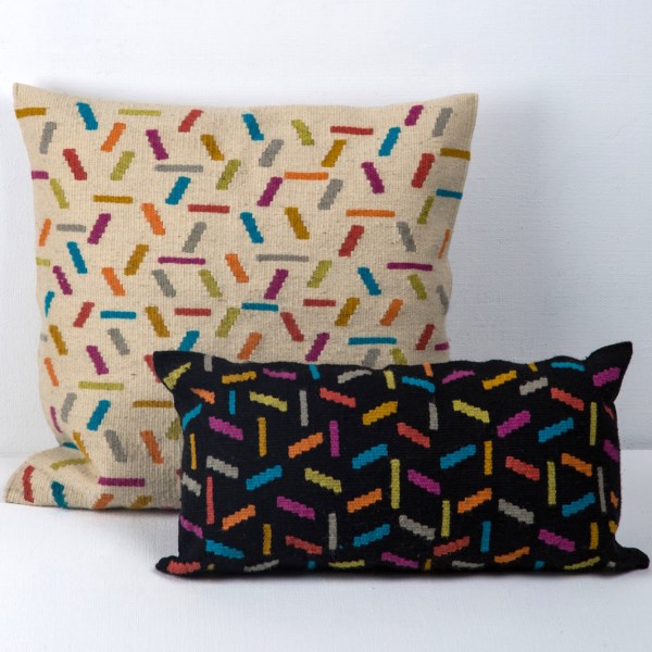 Wool fabric pillows from Darkroom