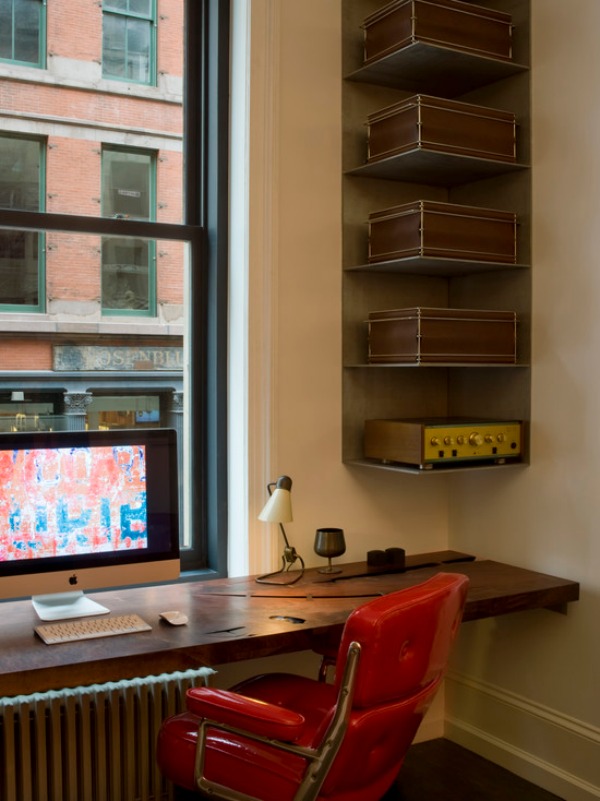 industrial-home-office corner shelf