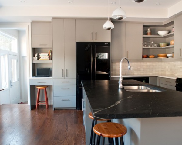 modern-kitchen corner shelf