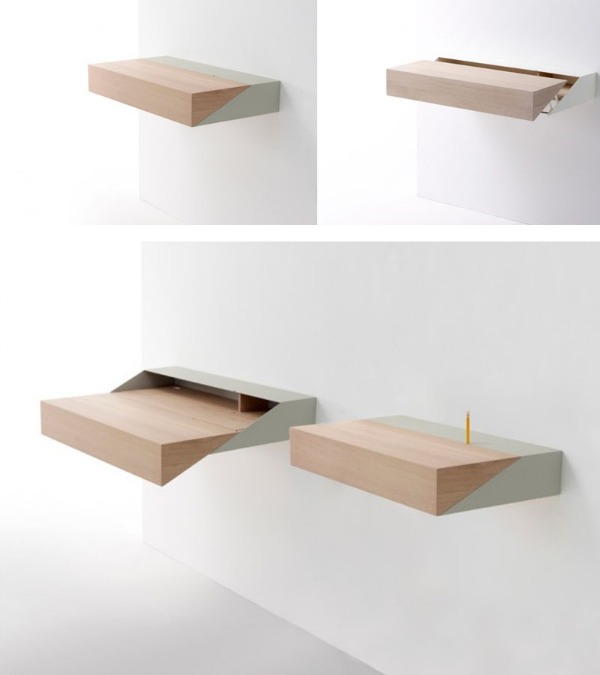 small pull-out desk