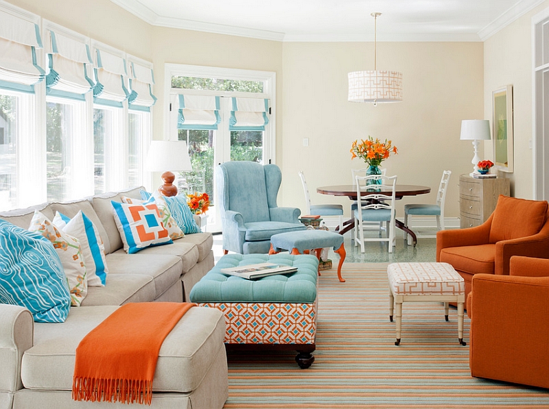 summer living room colors