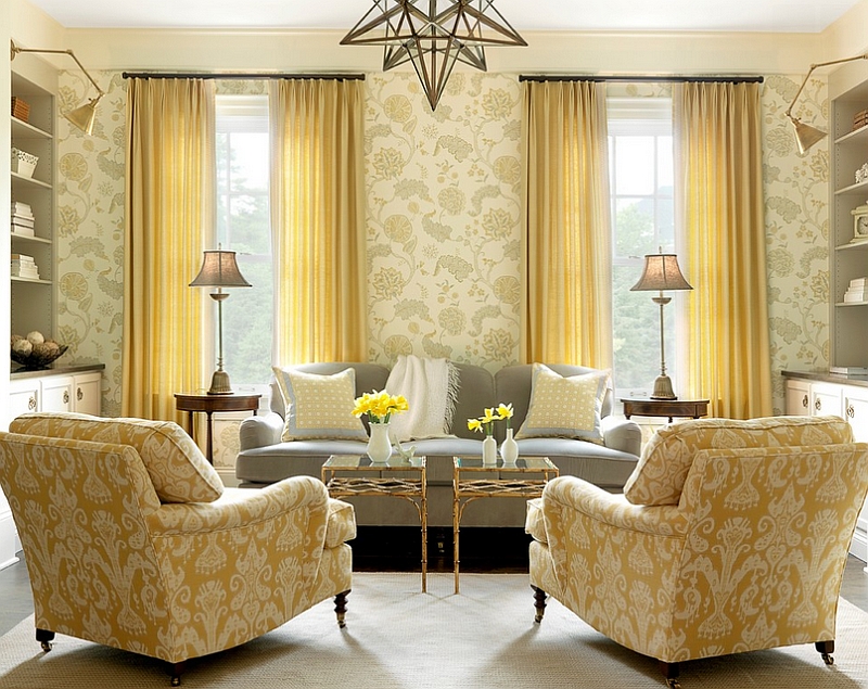 Decorating With Grey And Yellow Living Room