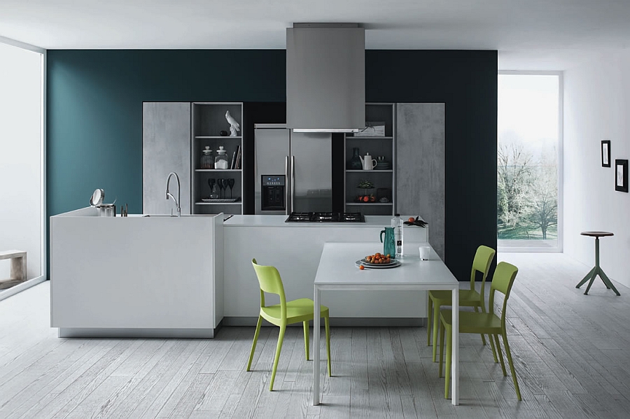 Beautiful Italian Kitchen with modern minimalism