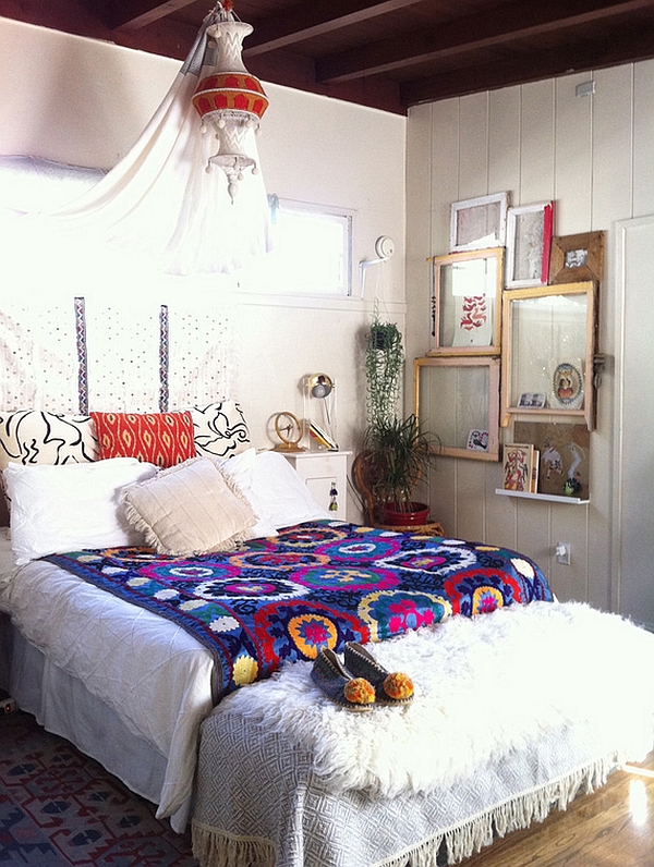 simple bohemian bedrooms