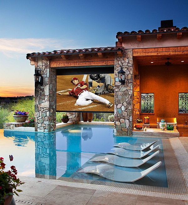 Bring your TV viewing experience outdoors in grand style