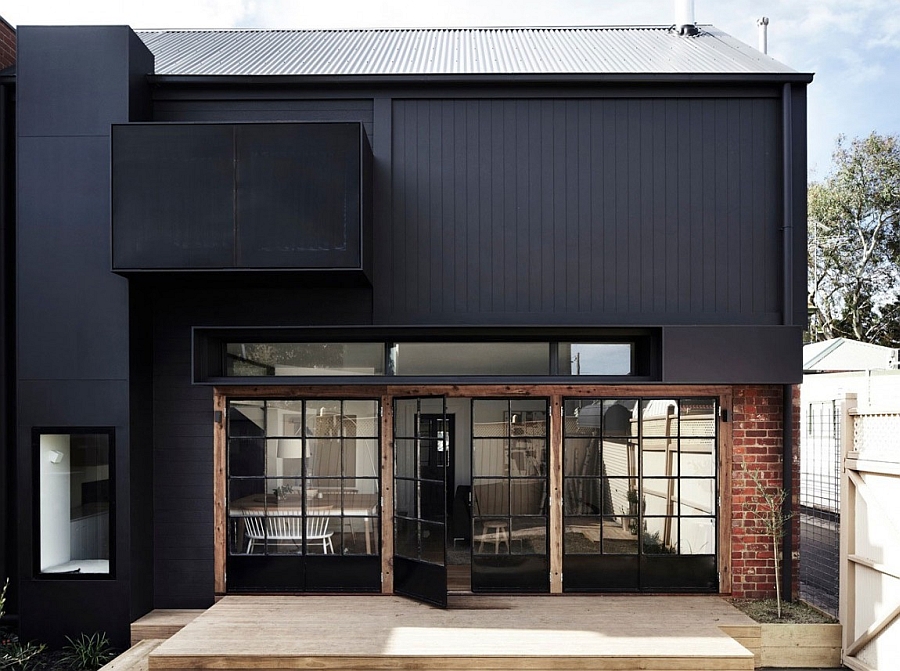 Contemporray extension to the classic Edwardian House