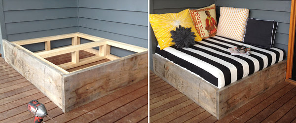 DIY daybed tutorial