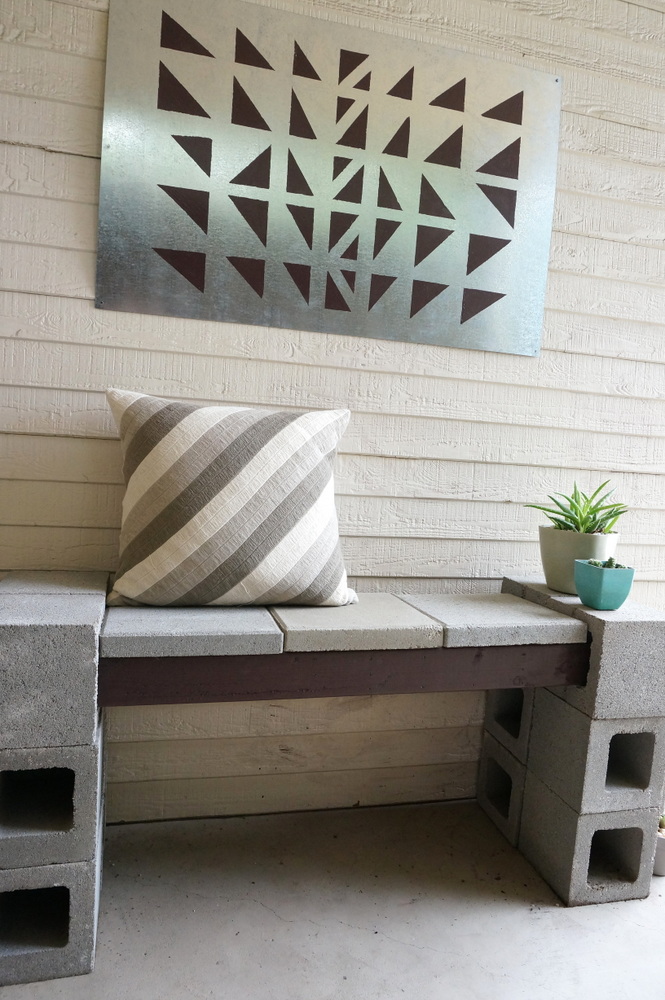 DIY geometric art project