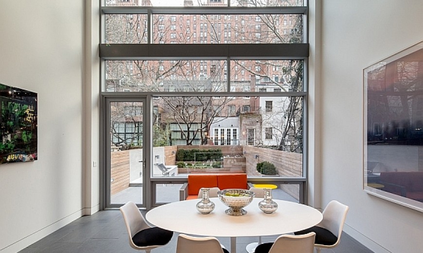 Single-Family Home In NYC Showcases Townhouse Architecture At Its Trendy Best