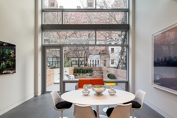 Dining room of NYC Residence