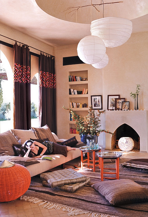 Bohemian Style Interiors, Living Rooms and Bedrooms