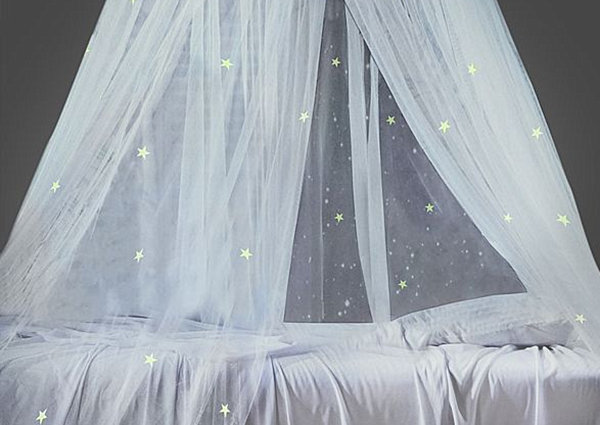 Glow in the Dark star canopy