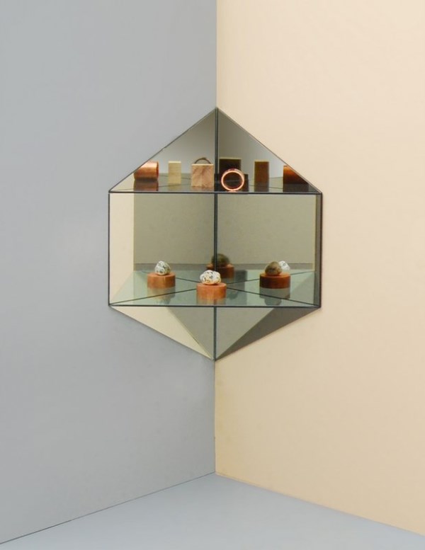 Hex Corner shelf by Ladies & Gentlemen Studio