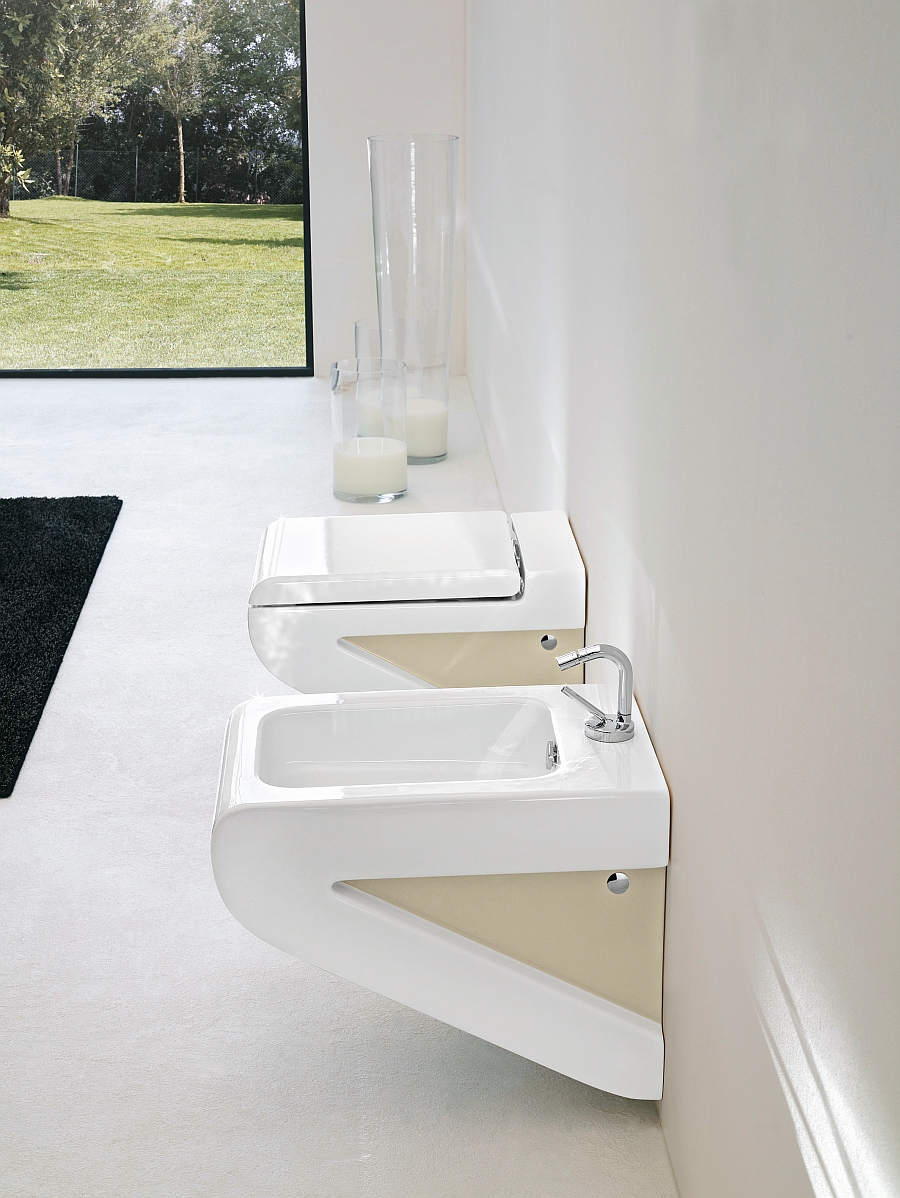 La Fontana wc and bidet collection for those who are really short on space!