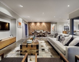 Inimitable Perth Residence Charms With A Refined Rustic Style