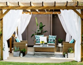 Turn Your Patio Into A Stylish Outdoor Lounge