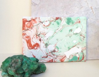 A DIY Marble Art Project