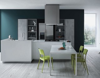 Functional And Fashionable Kitchen Gives Minimalism A Casual Twist!