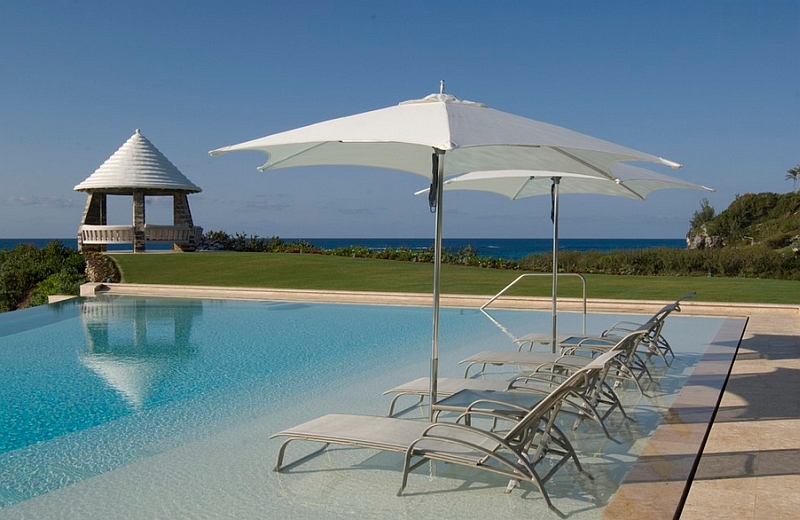 Relax in the pool with some stylish water loungers