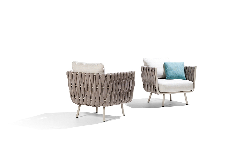 Smart and chic Clubchairs designed by Monica Armani