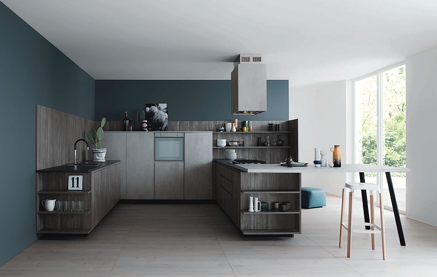 Smart modern kitchen that can be customized to suit individual homes