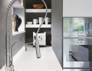 Exquisite Kitchen Faucets Merge Italian Design With Elegant Aesthetics