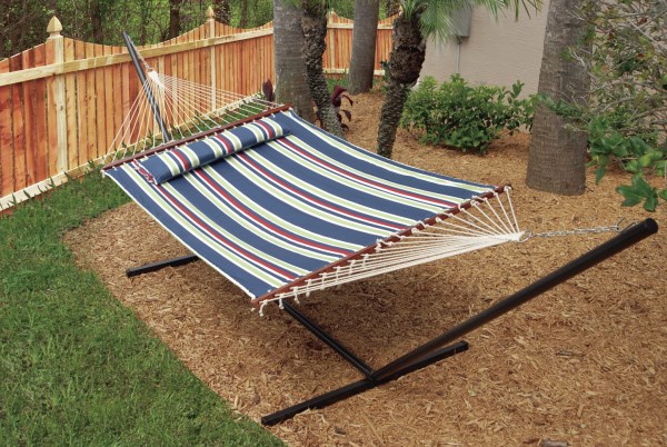 Striped hammock