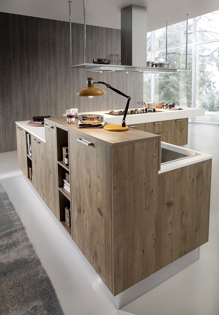 Sustainable modern kitchen that takes inspiration from nature